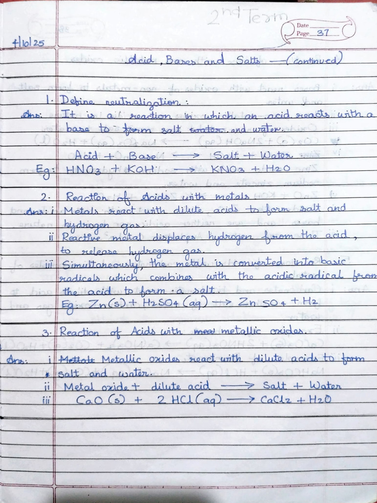 UT 2 Science 2 Full Portion Notes | PDF
