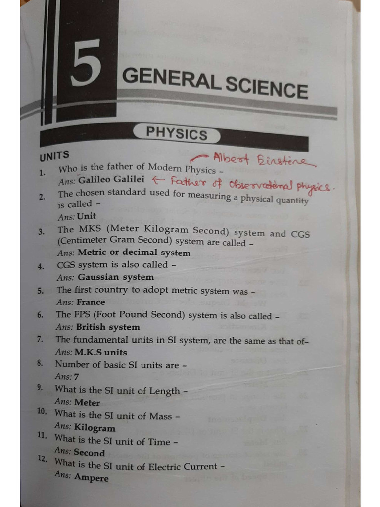 Physics One Liner | PDF