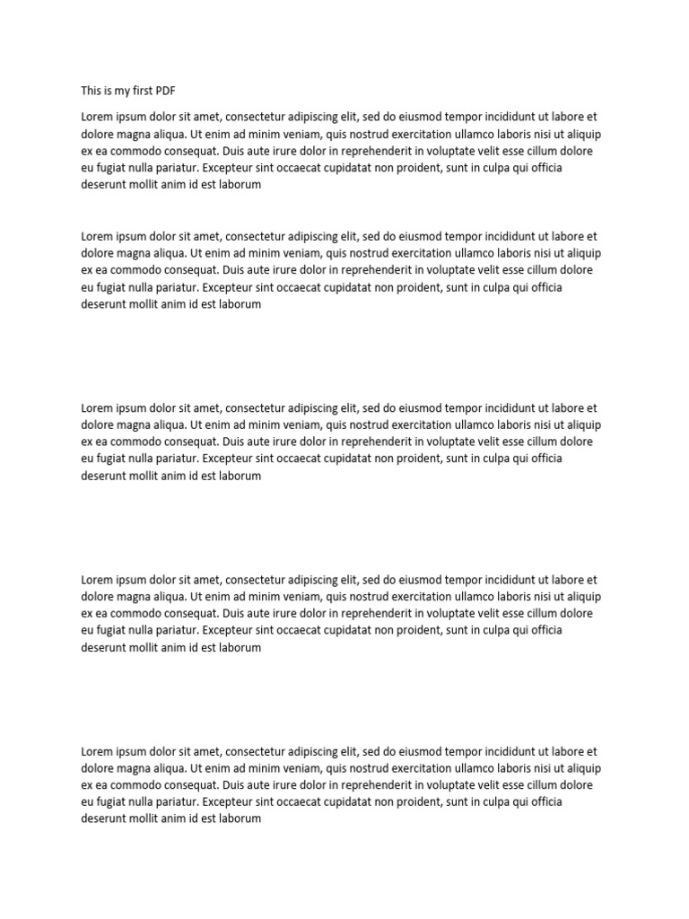 First PDF | PDF