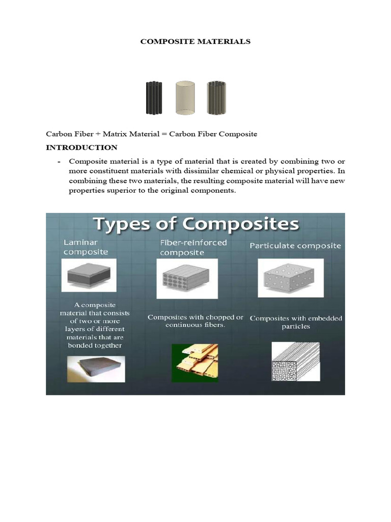 Understanding Composite Materials | PDF | Composite Material ...