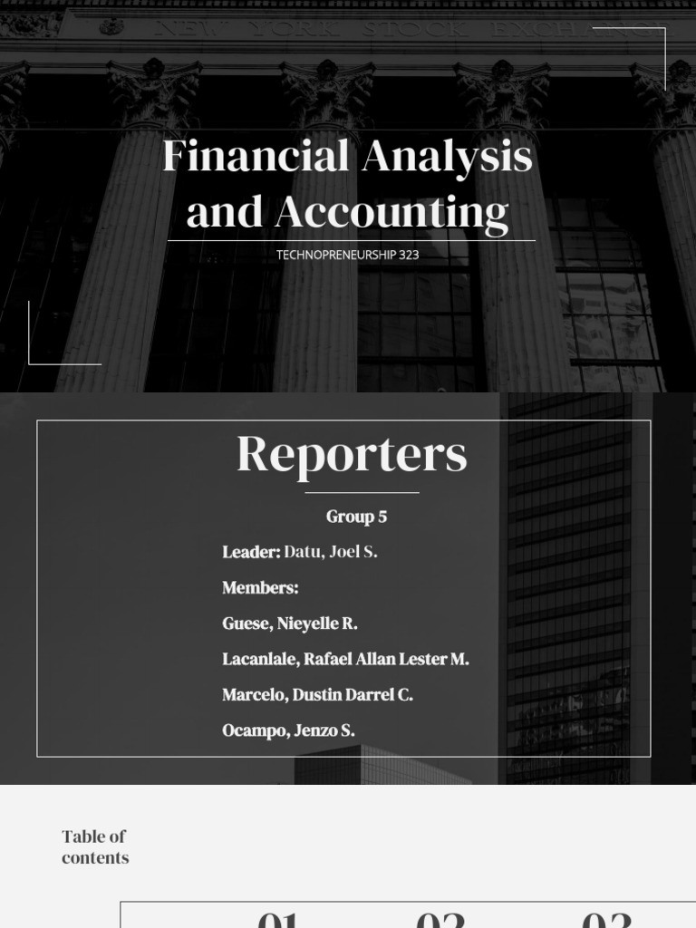 Financial Analysis and Accounting Overview | PDF | Balance Sheet ...