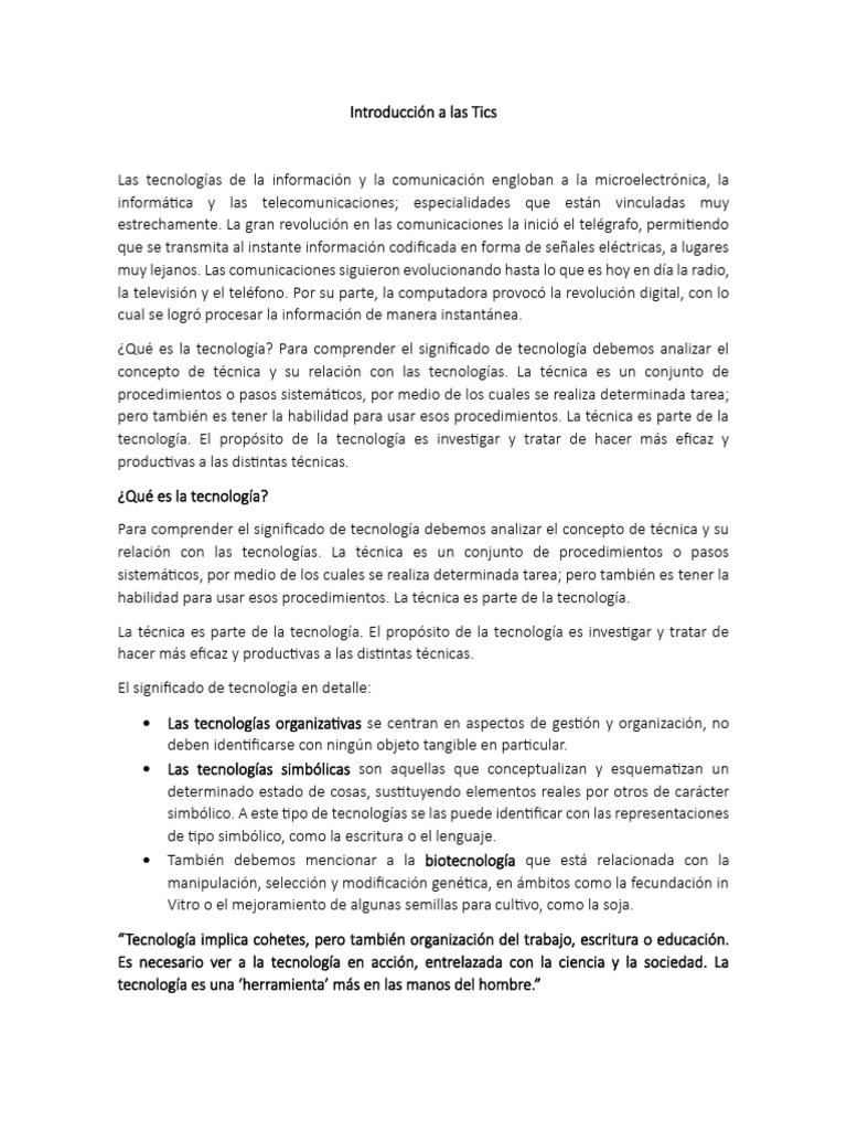 Tema 1 Las Tecnologías de La Información y La Comunicación Domingos ...
