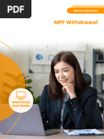 Two-Pot System Withdrawal Application Form | PDF | Identity Document ...
