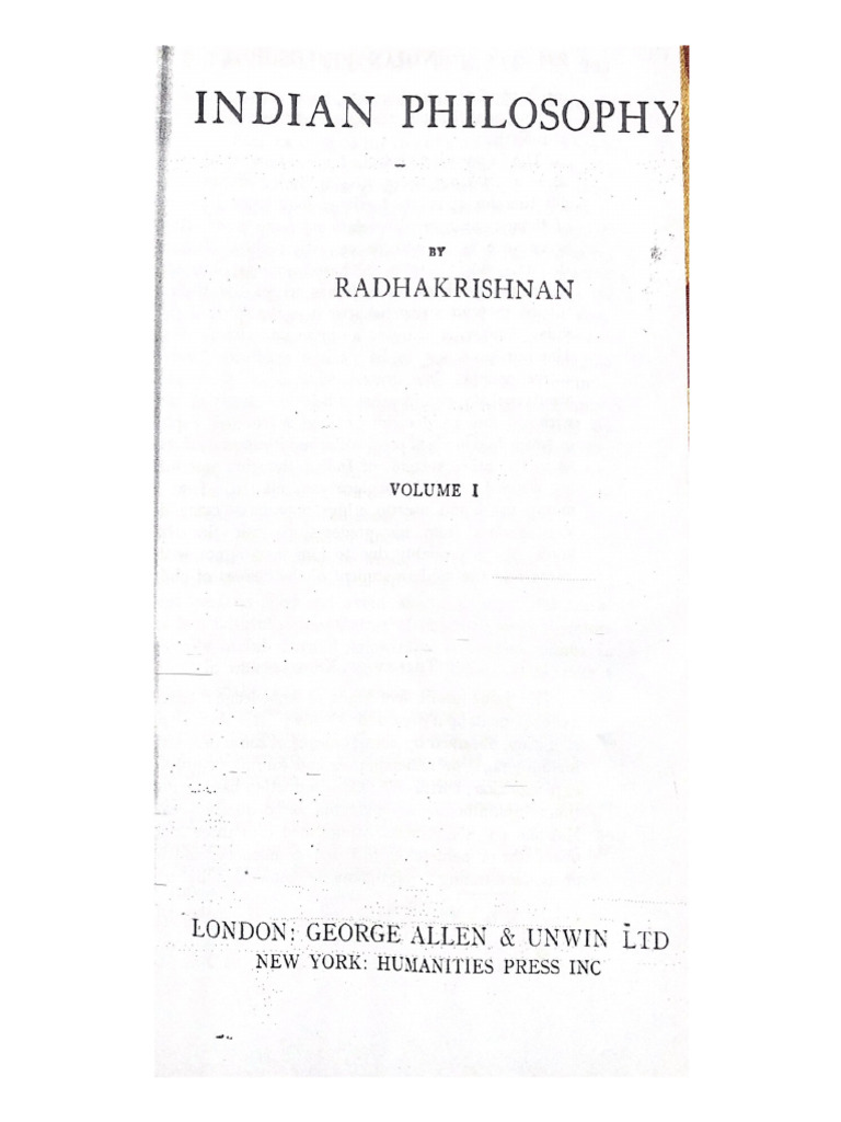 Indian Philosophy 1 | PDF