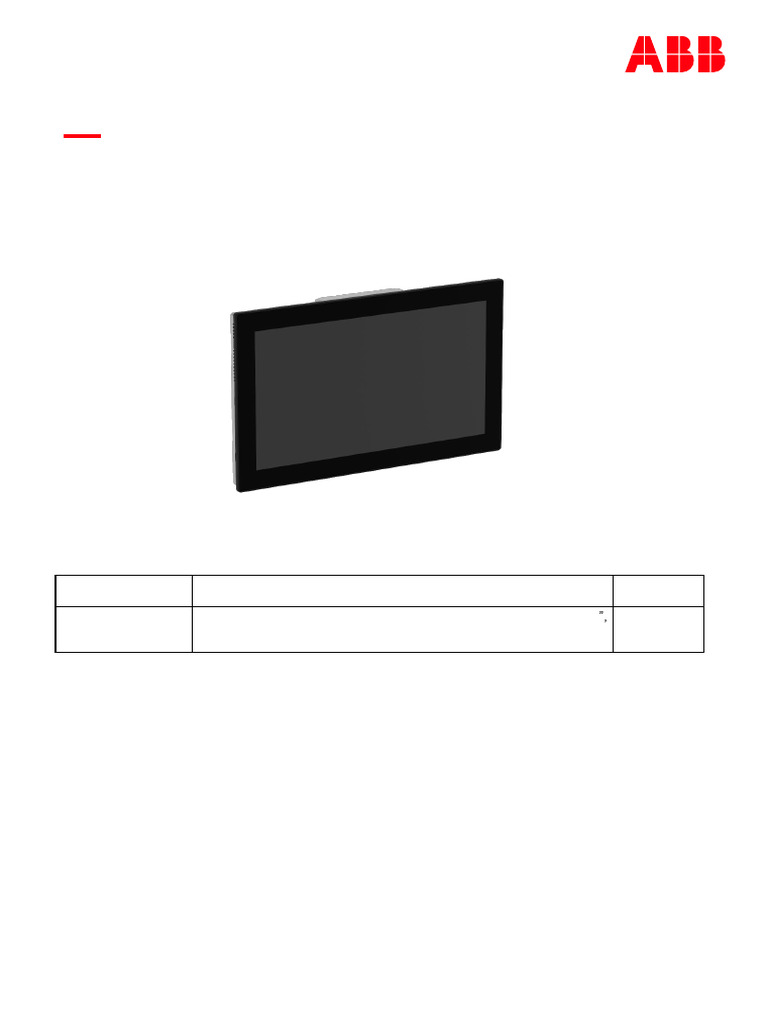 CP600-Pro Control Panel Data Sheet | PDF | Touchscreen | Consumer ...
