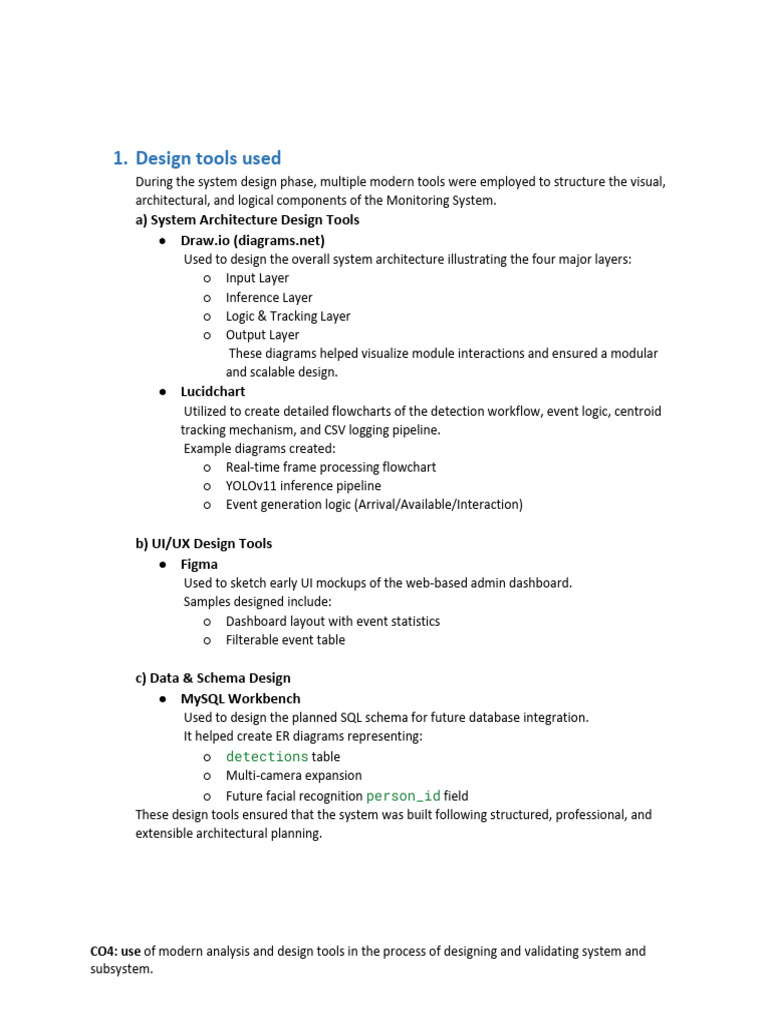 Modern Tools for System Design & Development | PDF | System | Databases