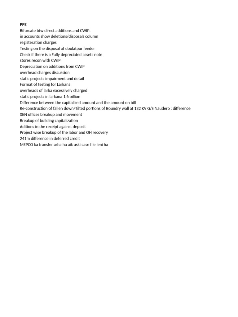 PPE Accounting and Project Analysis | PDF