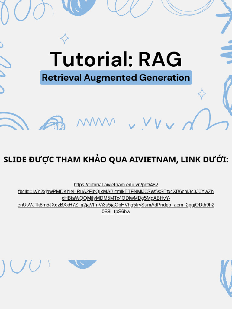 Tutorial RAG Retrieval Augmented Generation | PDF