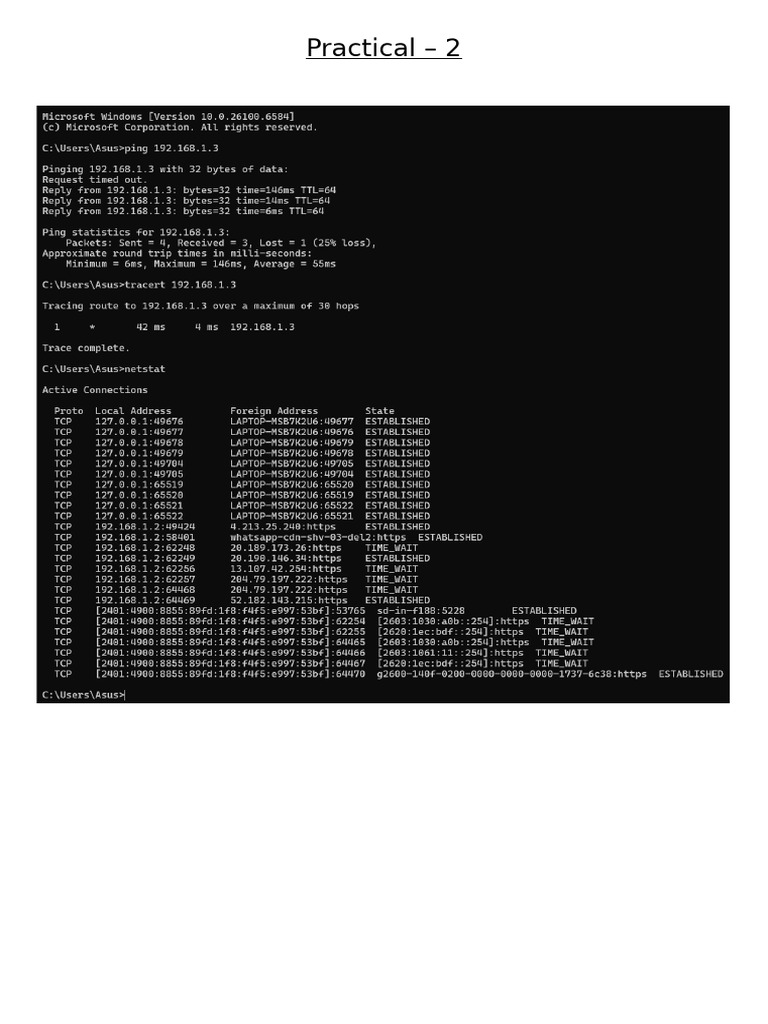 OS CN Practical | PDF