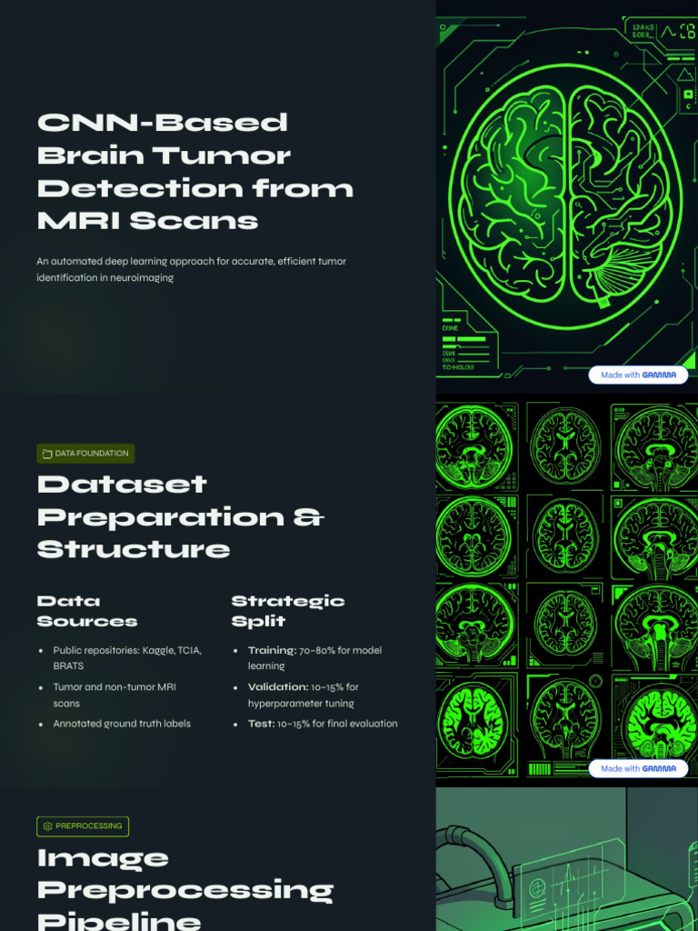 CNN for Brain Tumor Detection in MRI | PDF | Applied Mathematics ...