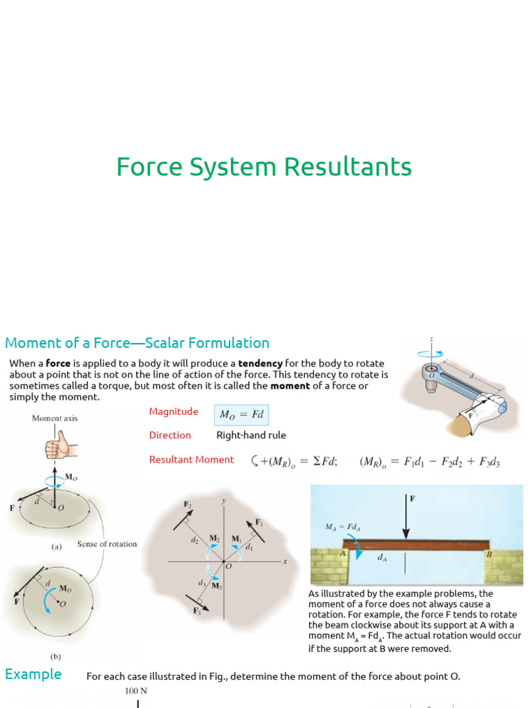 Understanding Moments of Forces | PDF | Rotation | Torque