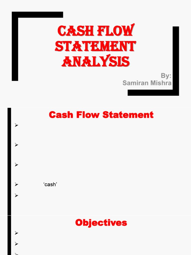 Cash Flow Statement Analysis Guide | PDF | Cash Flow Statement | Expense