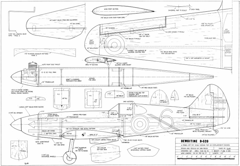 Dewoitine D 520 | PDF