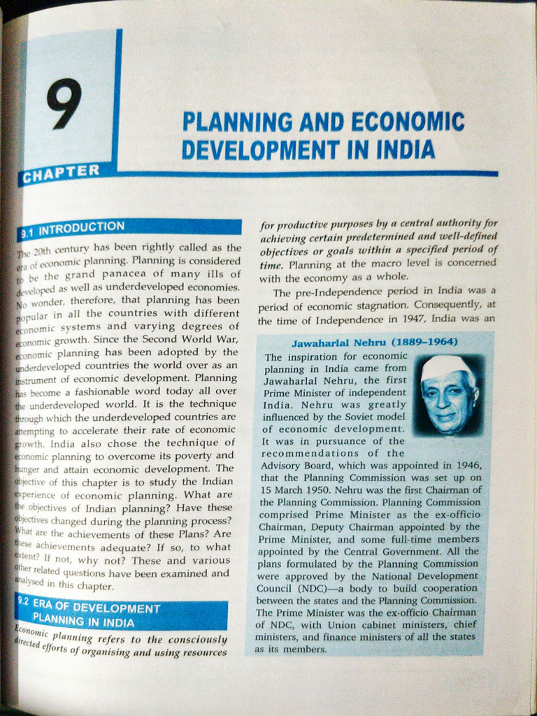 Chapter 9 Planning and Economic Development in India | PDF