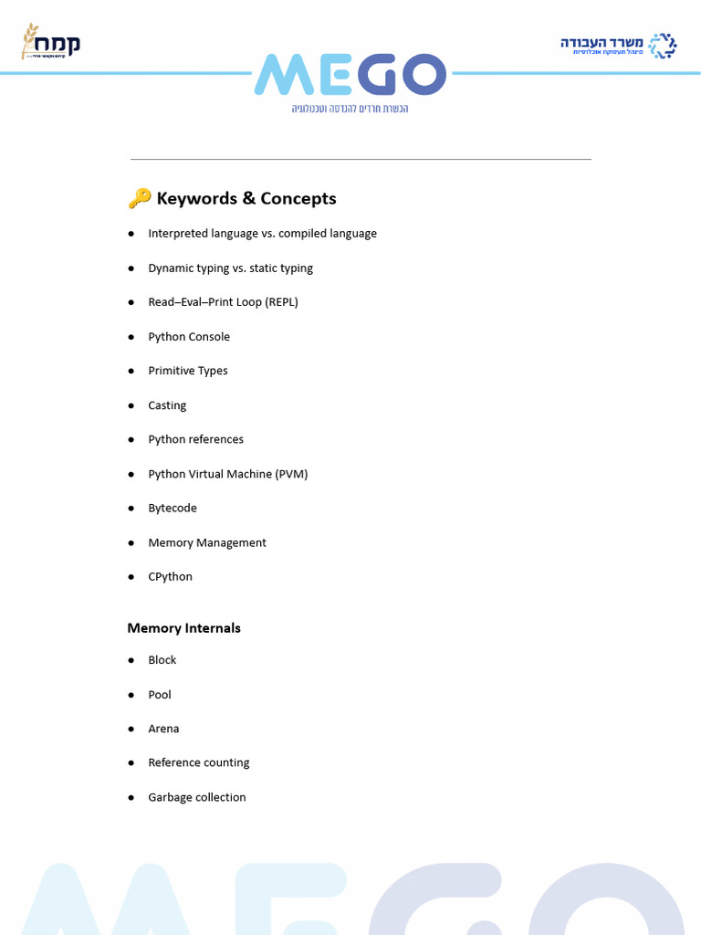 Python Language Fundamentals Explained | PDF