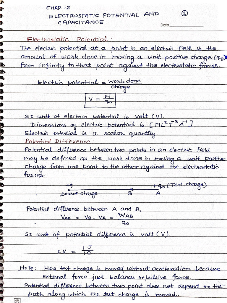 Chapter 2 Notes Part 1 | PDF