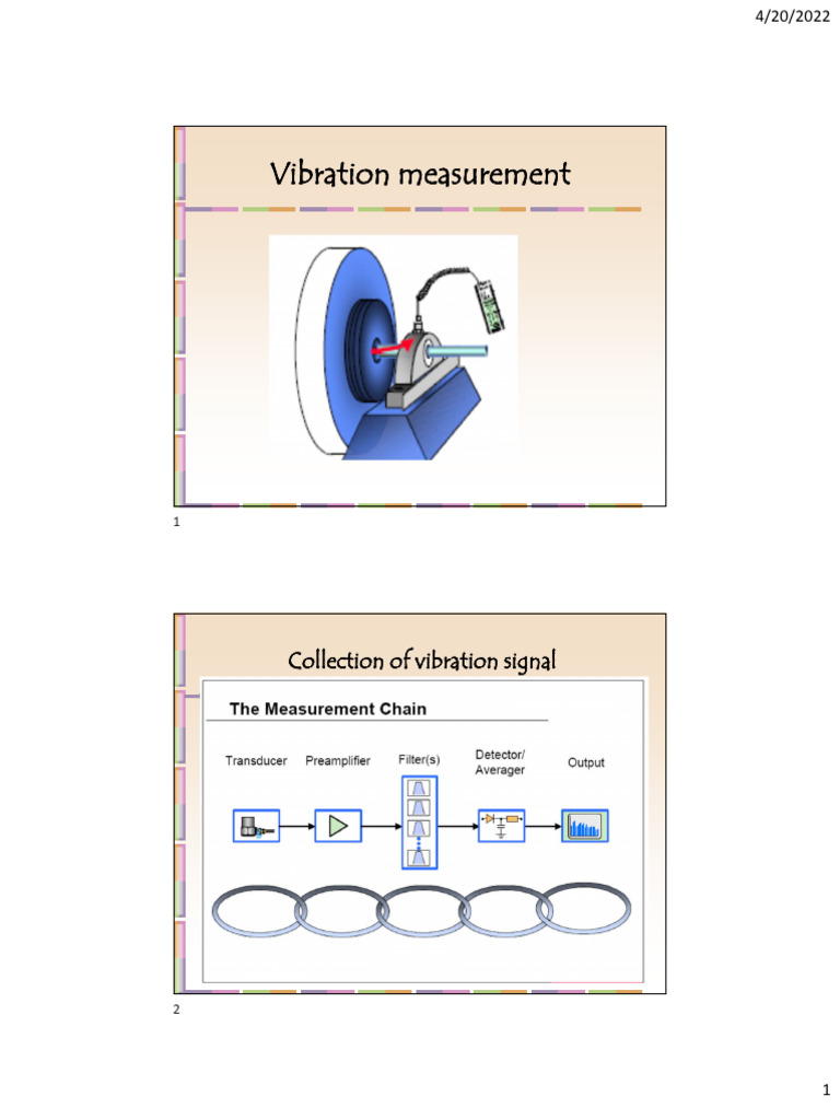 Vibration Measurement Techniques and Tools | PDF