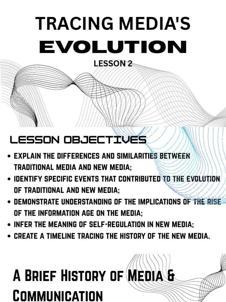 Media Evolution: Traditional vs. New | PDF | Mass Media | Internet Of ...