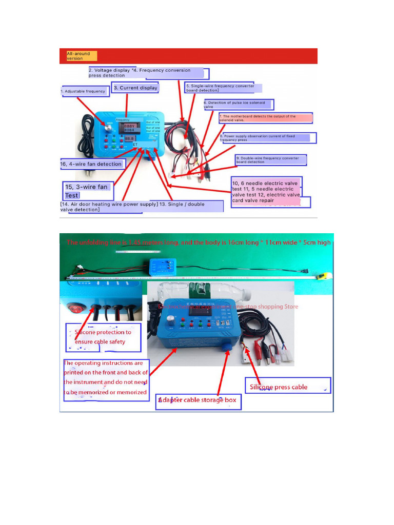 Refrigerator Tester Manual | PDF