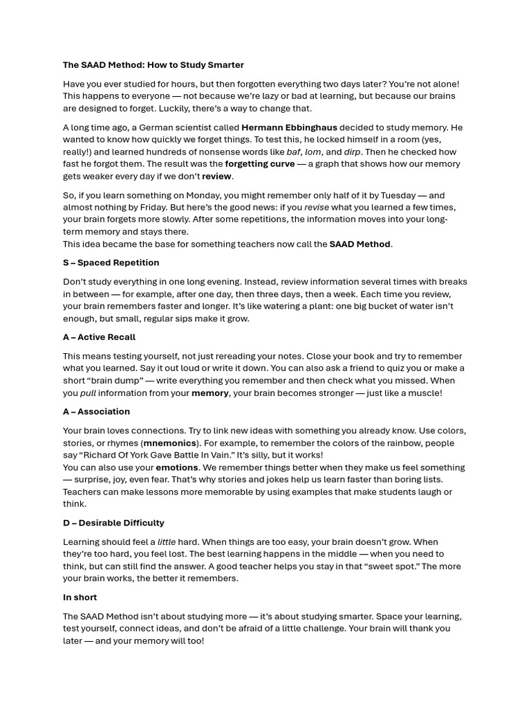 KartaPracy - How To Study | PDF | Memory | Cognitive Psychology