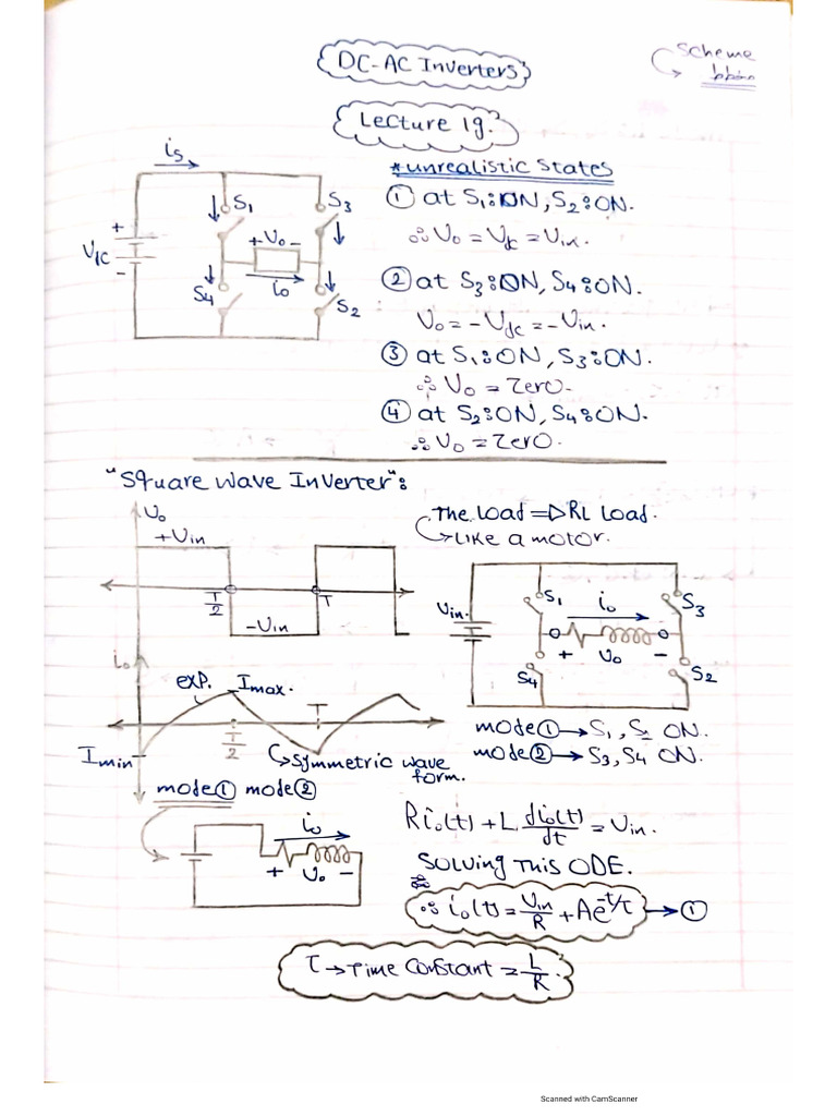 Power Electronics - Part (2) - Inverters | PDF