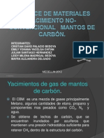 Yacimientos Mantos de Carbón