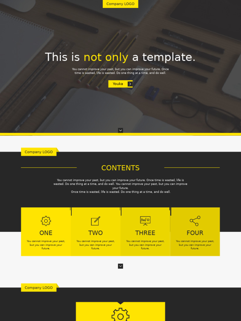 This Is A Template.: Not Only | PDF
