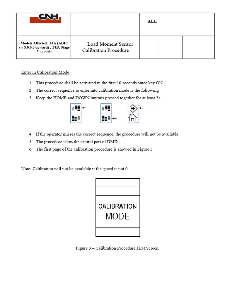 Load Moment Sensor Calibration Guide | PDF