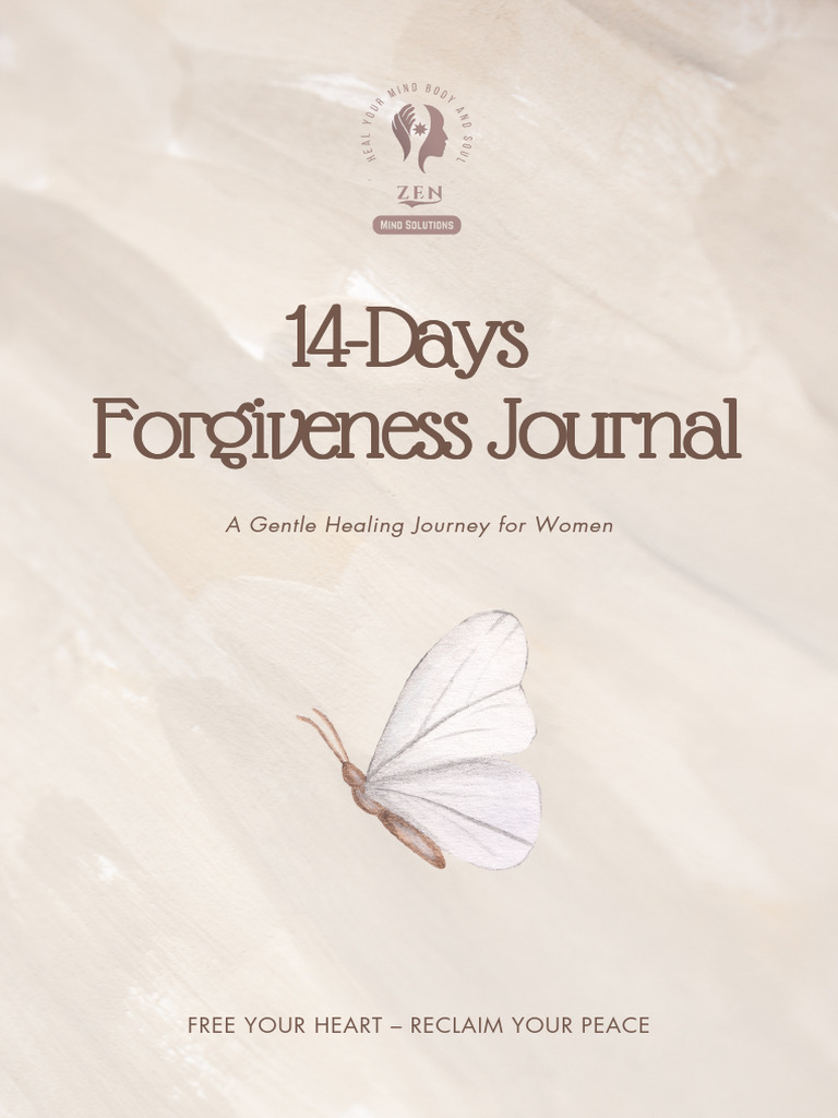14-Day Women's Forgiveness Journal | PDF | Forgiveness | Guilt (Emotion)