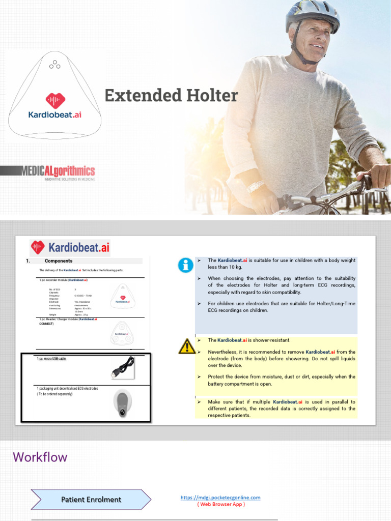 Kardiobeat.ai Extended Holter Overview | PDF | Electrocardiography ...