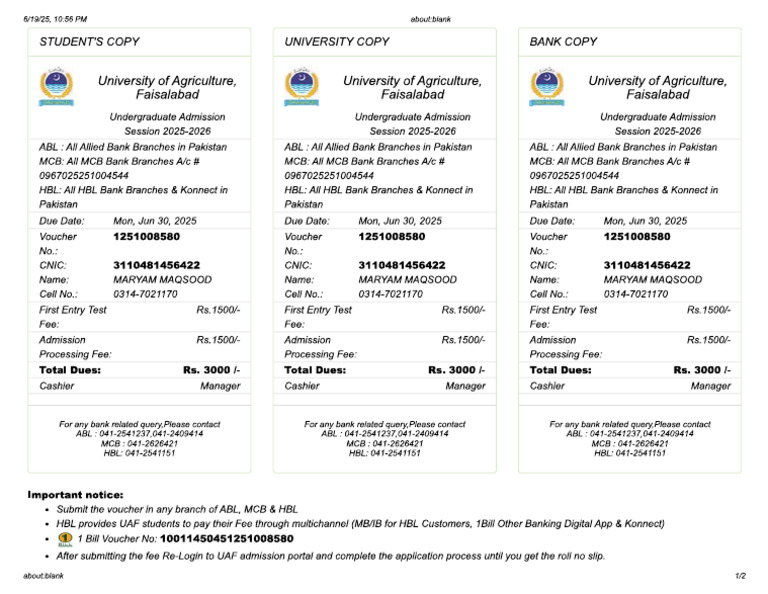 UAF | PDF