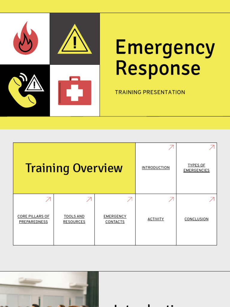 Emergency Response Training Overview | PDF | Emergency | Emergency ...