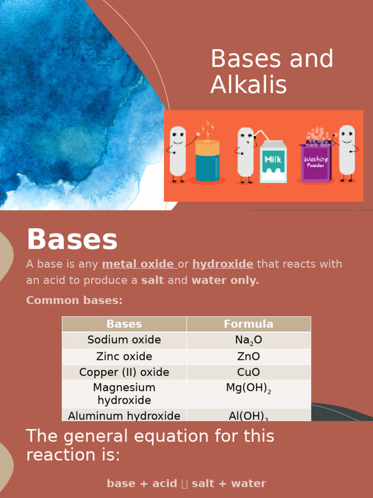 Understanding Bases and Alkalis | PDF | Hydroxide | Salt (Chemistry)