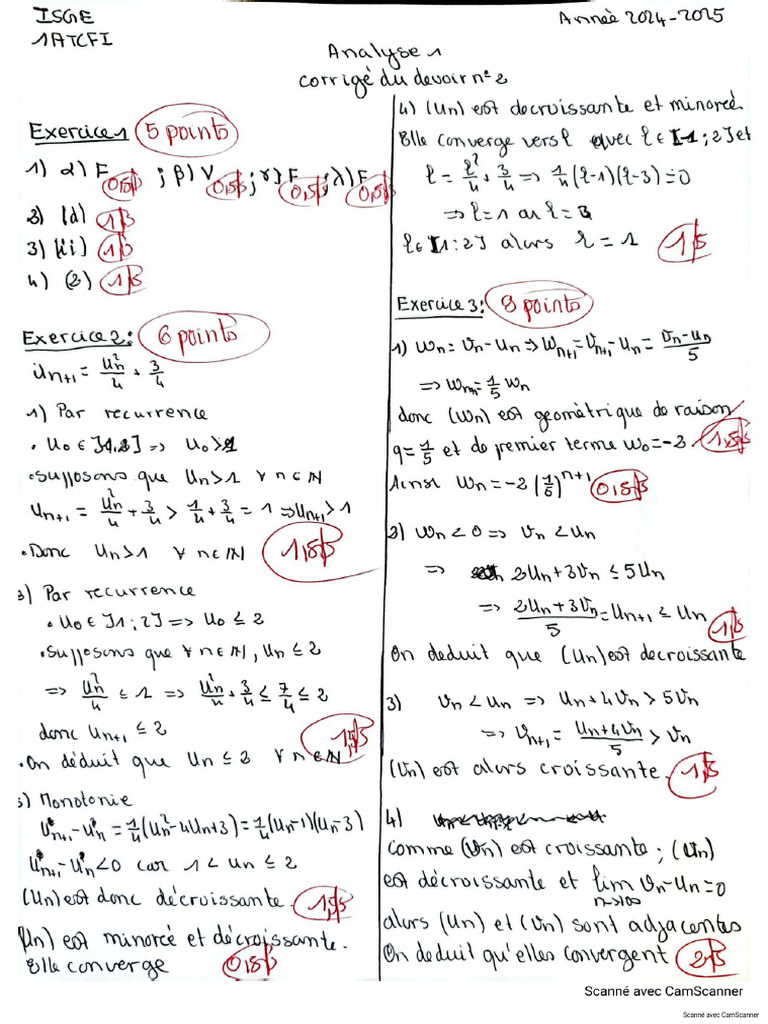 Correct Dev2 Analyse1 | PDF