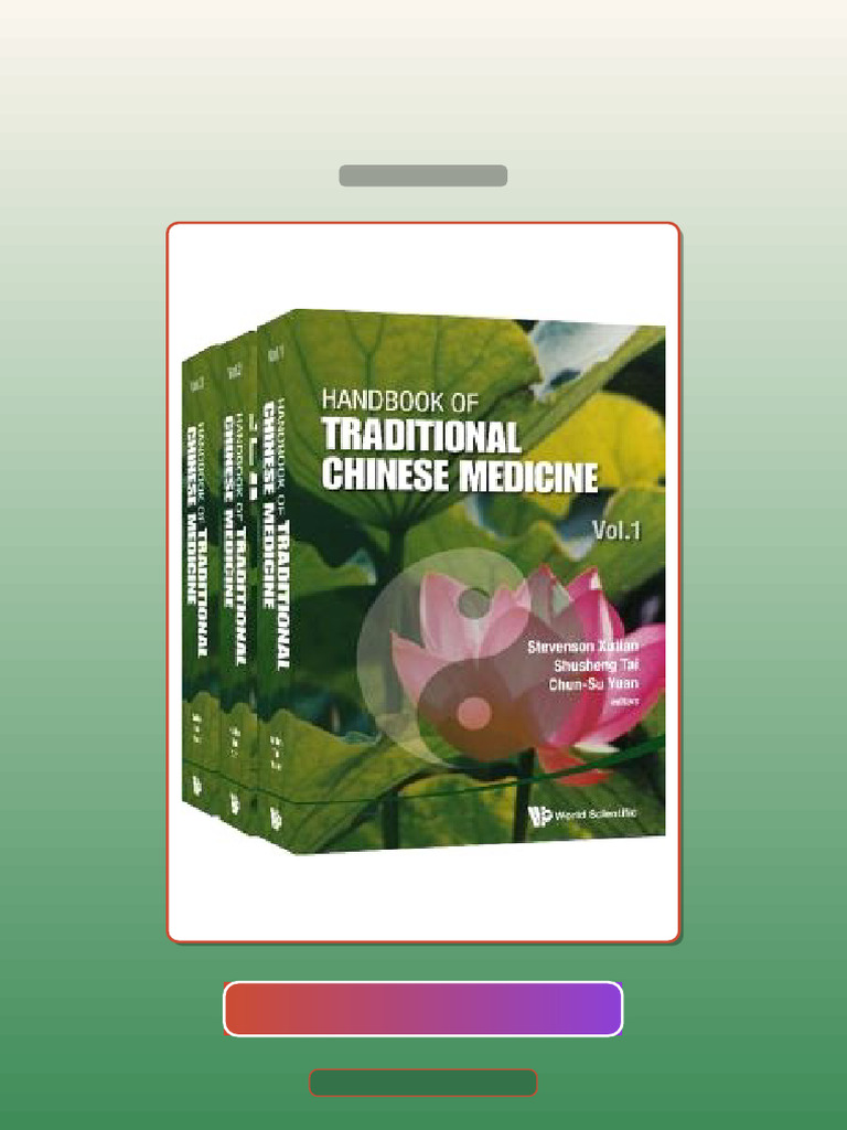 Handbook of Traditional Chinese Medicine in 3 Volumes E-book Testbank ...