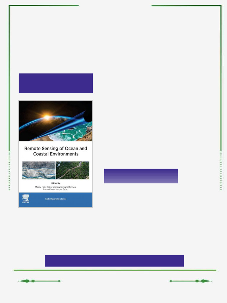 Remote Sensing of Ocean and Coastal Environments Meenu Rani ebook ...