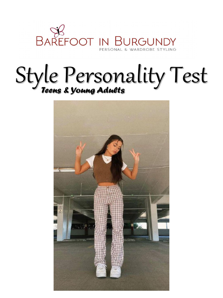 Discover Your Fashion Personality Test | PDF | Fashion | Clothing
