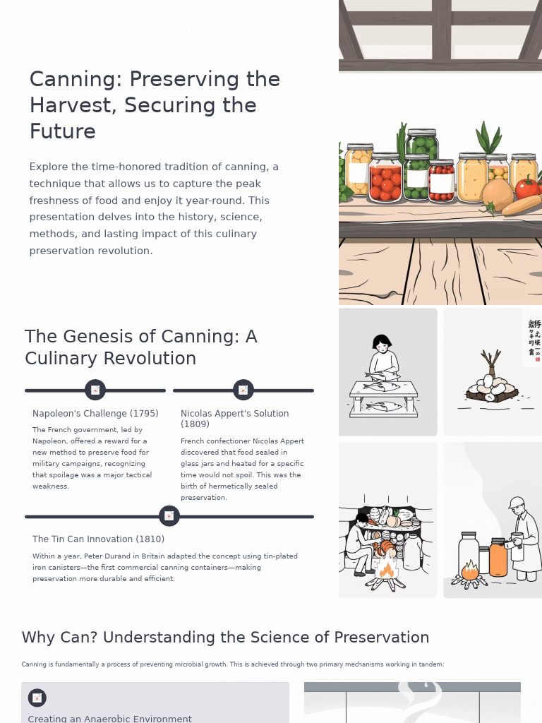Canning: A Guide to Food Preservation | PDF | Canning | Food Preservation