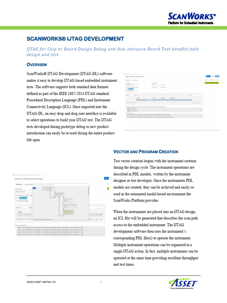 IJTAG Development Software Overview | PDF | Embedded System | Software