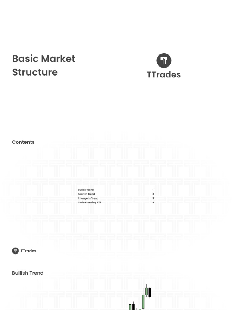 Basic Market Structure TTrades PDF | PDF
