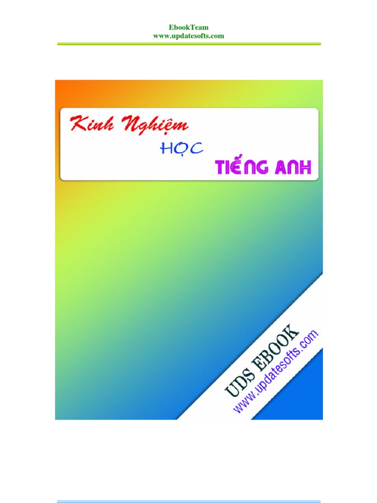 Kinh nghiem hoc English UDS