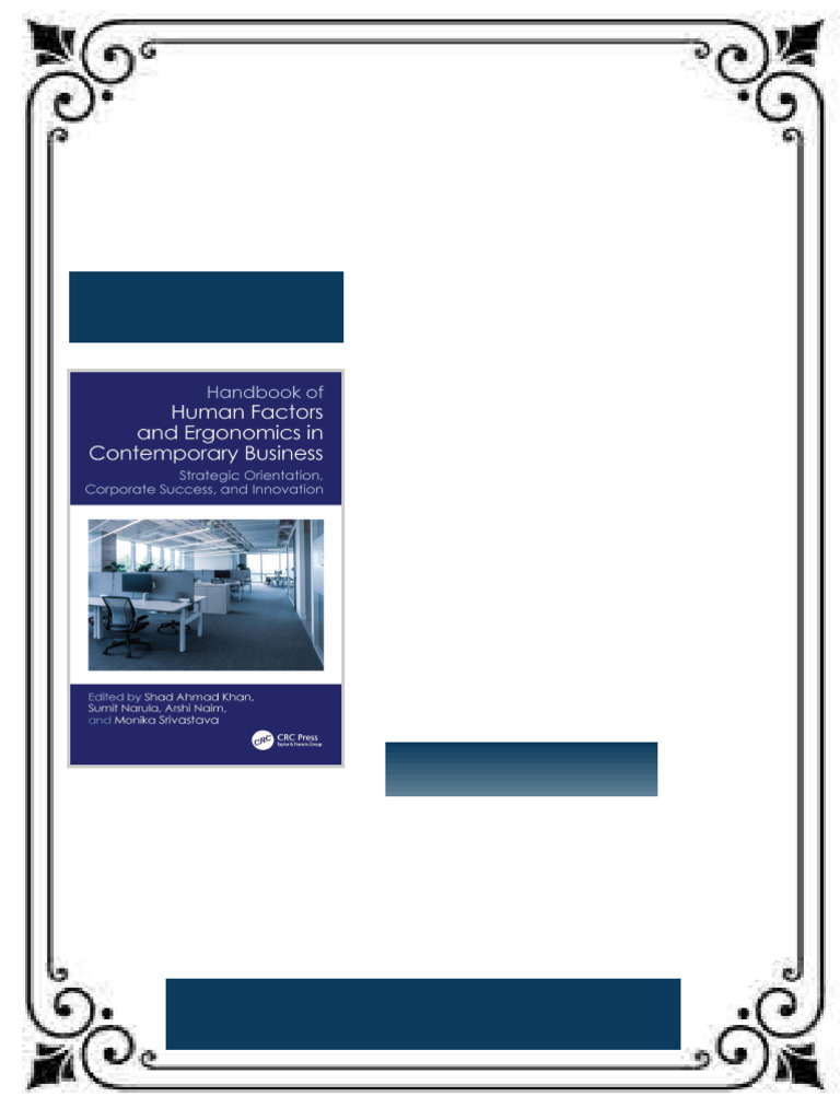 Handbook of Human Factors and Ergonomics in Contemporary Business ...