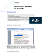 Menghilangkan Protect Document PD Microsoft Word