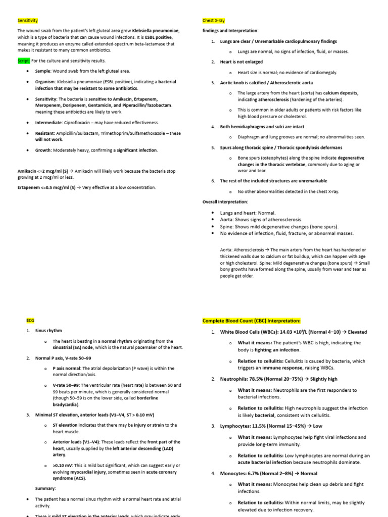 Klebsiella Pneumoniae Infection Report | PDF | Diseases And Disorders ...
