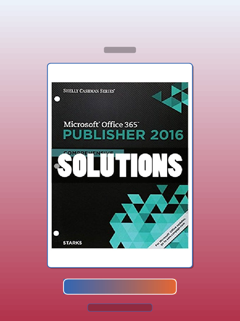 Shelly Cashman Series Microsoft Office 365 and Publisher 2016 ...
