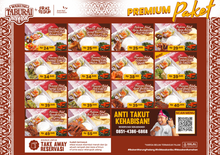 1-Menu Taburai Katalog Premium Update Jan 2026 | PDF