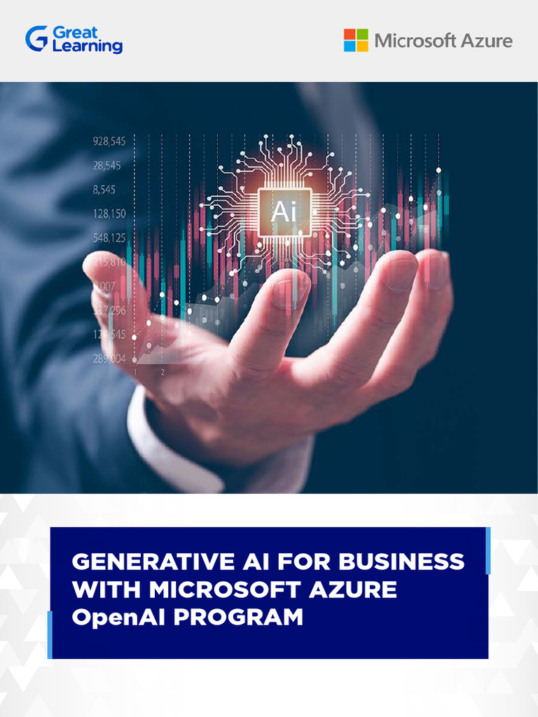 Generative AI Business Program with Azure | PDF | Artificial ...