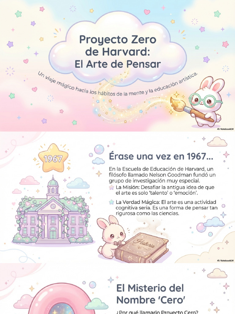 Proyecto Zero El Arte de Pensar | PDF