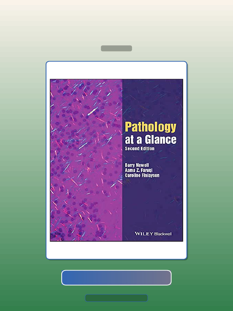 Pathology at Glance 2nd Edition E-book Testbank Solutions | PDF ...