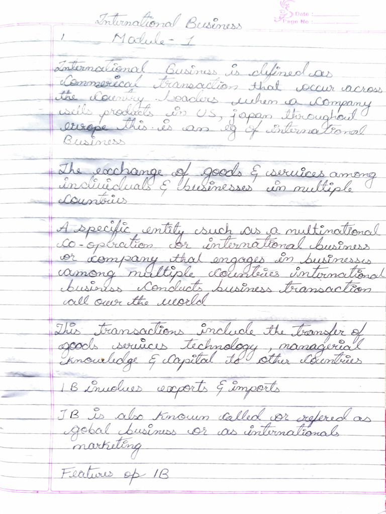 IB Notes-1 | PDF